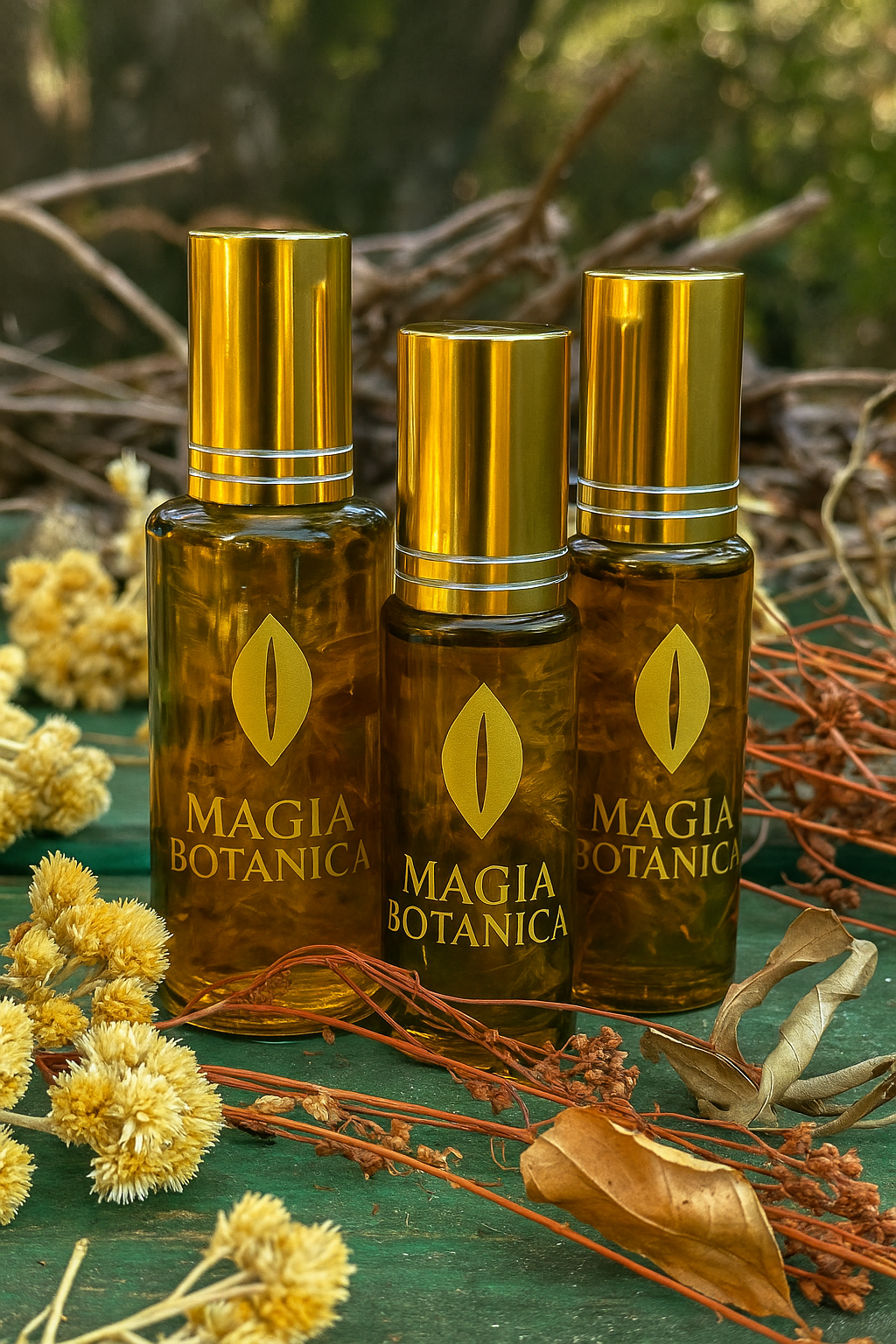 Joni Oil — single bottle on midnight blue