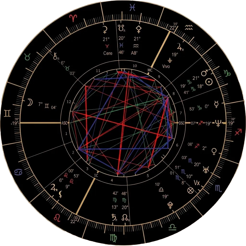 Ritual portals — astrology chart map for personalized ritual design